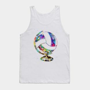 Volleyball Globe Tank Top